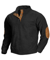 Men's Long Sleeve Colour Patch Hoodie