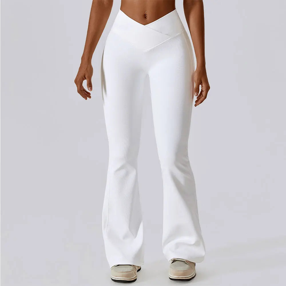 Serenity High Waist Flare Leggings