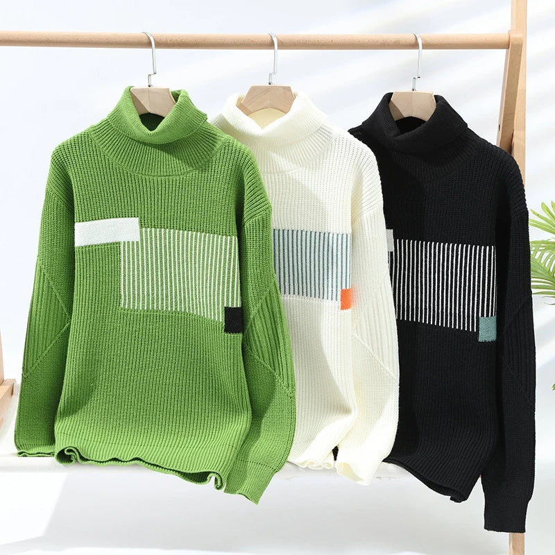 Men's Autumn Winter Fashion Turtleneck Sweater