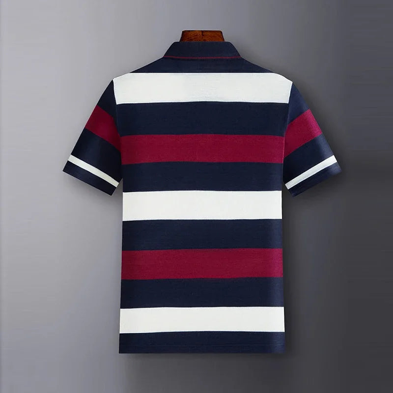 Classic Stripes Polo T-Shirt