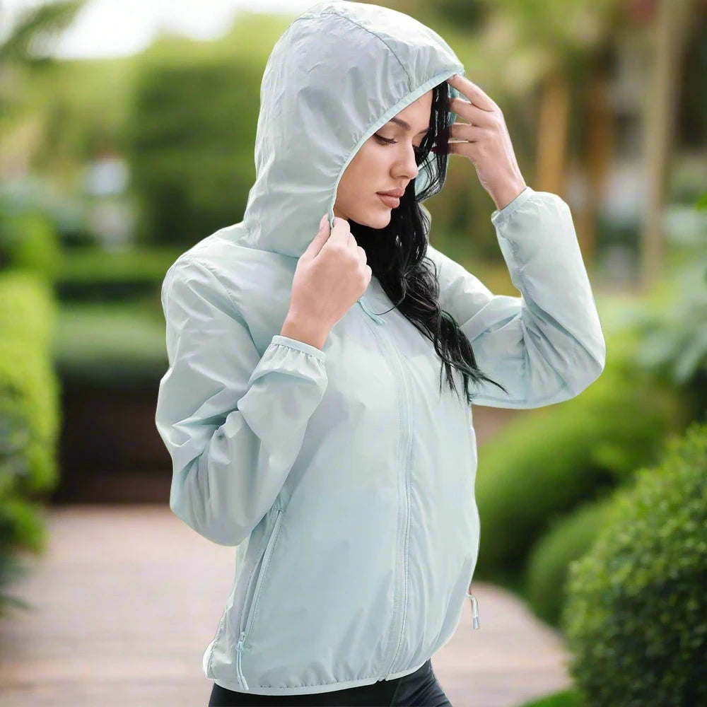 UltraLite Zip-Up Hooded Sun Guard Jacket