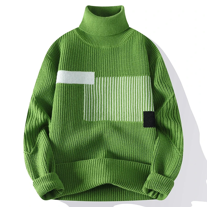 Men's Autumn Winter Fashion Turtleneck Sweater