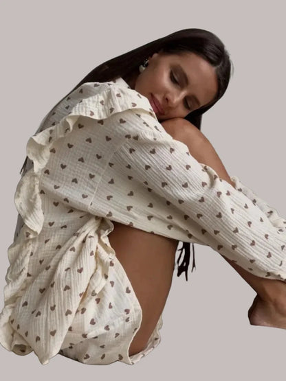 Breezy Loose Shirt and Shorts Set
