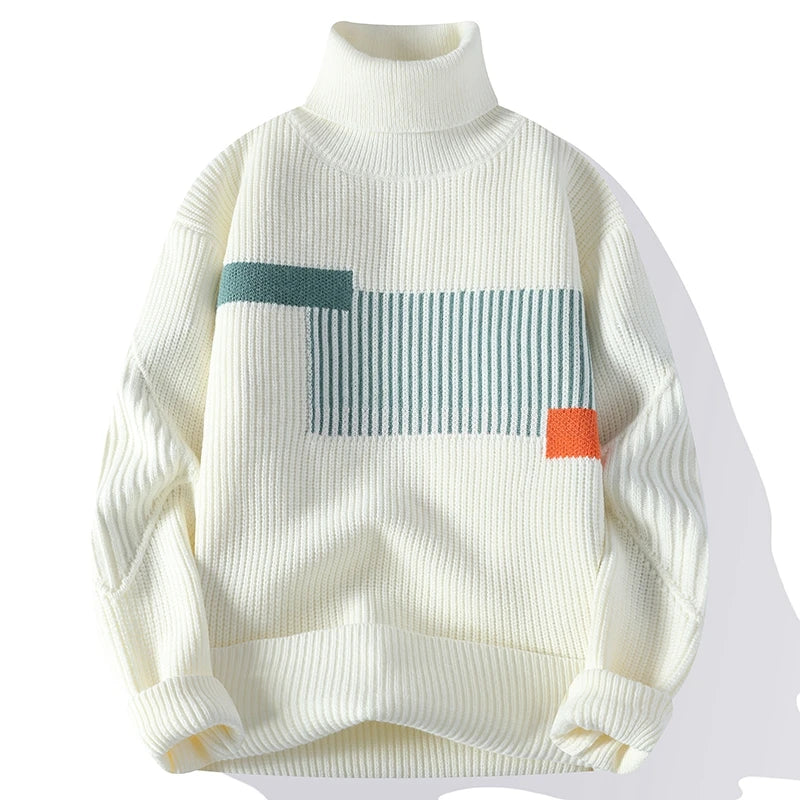 Men's Autumn Winter Fashion Turtleneck Sweater