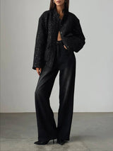 Sparkle Sequin Tweed Jacket