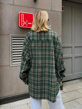 Cozy Checkered Long Sleeve Shirt