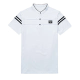 Sleek Stripes Polo T-Shirt