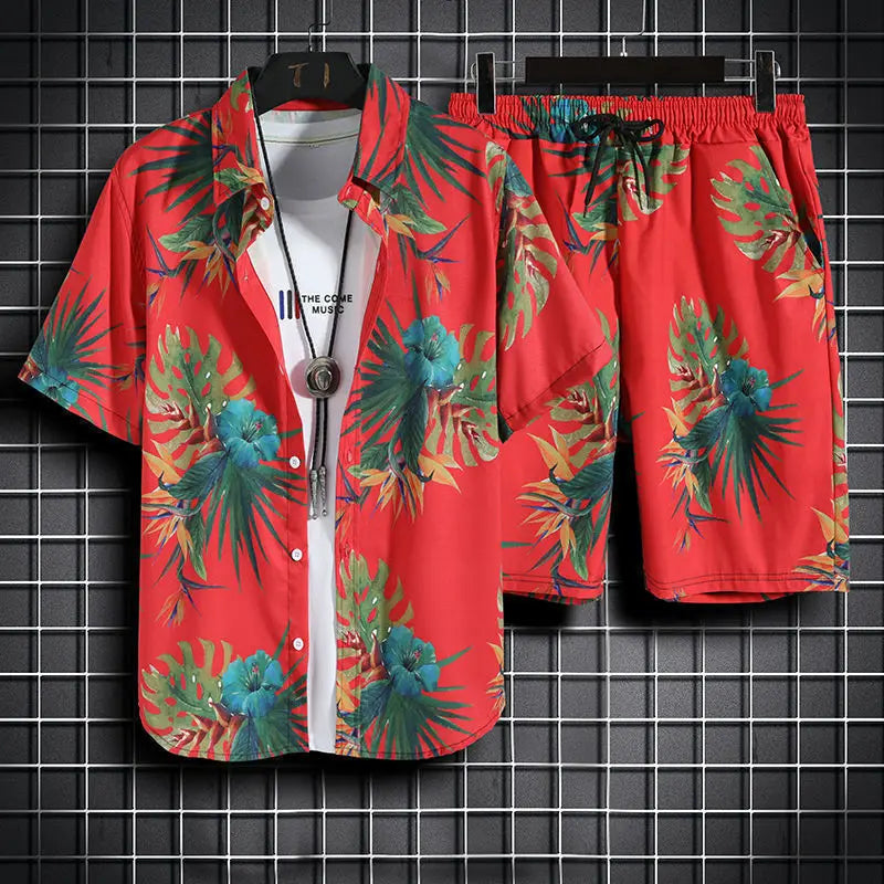 Tropic Breeze Shirt and Shorts Set