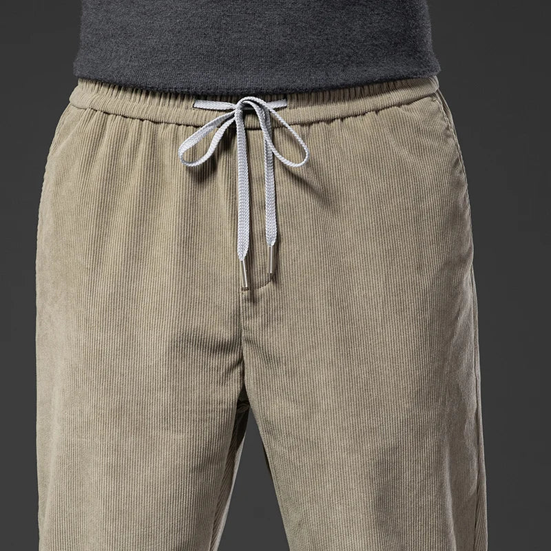 Corduroy Comfort Tapered Pants