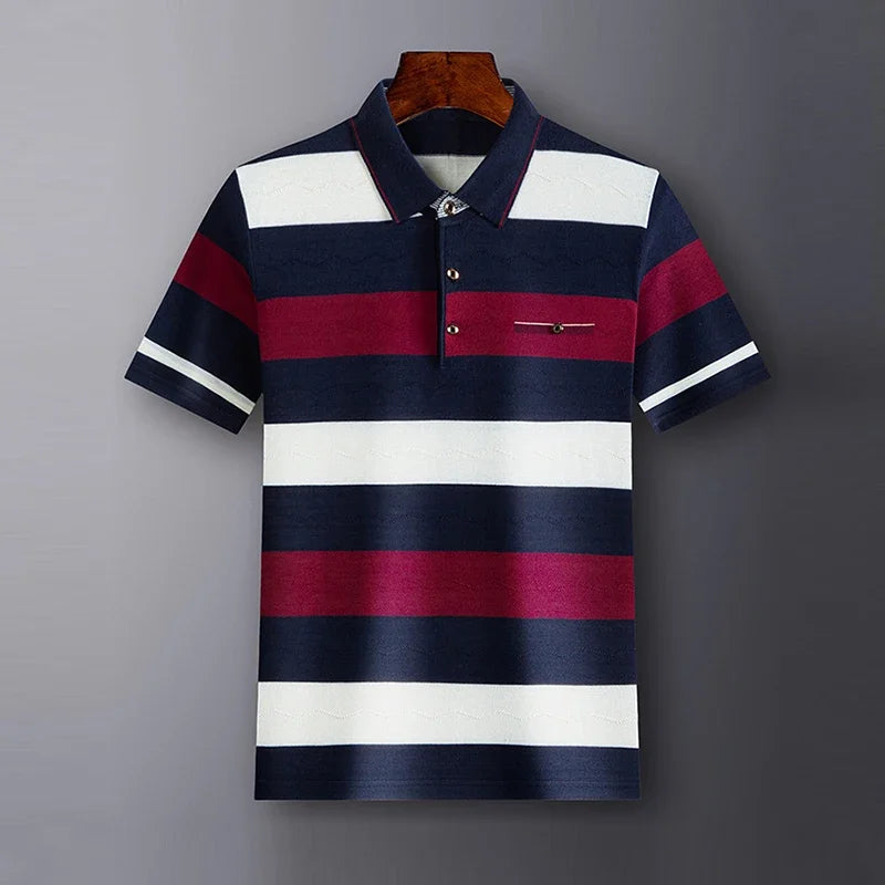 Classic Stripes Polo T-Shirt