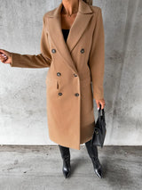 Luxe Lapel Winter Jacket