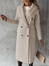 Luxe Lapel Winter Jacket