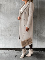 Luxe Lapel Winter Jacket