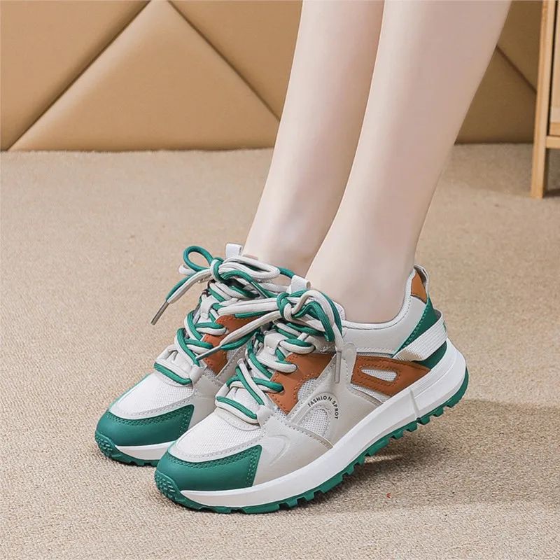 Breeze Boost Lace-Up Sneakers