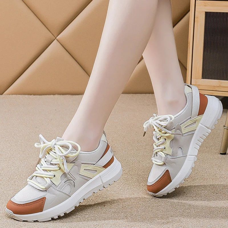 Breeze Boost Lace-Up Sneakers