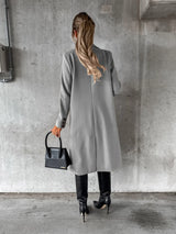 Luxe Lapel Winter Jacket
