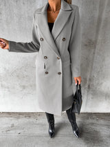 Luxe Lapel Winter Jacket
